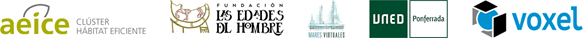 AEICE, Fundación Las Edades del Hombre, MARES Virtuales, UNED-Ponferrada und Voxel